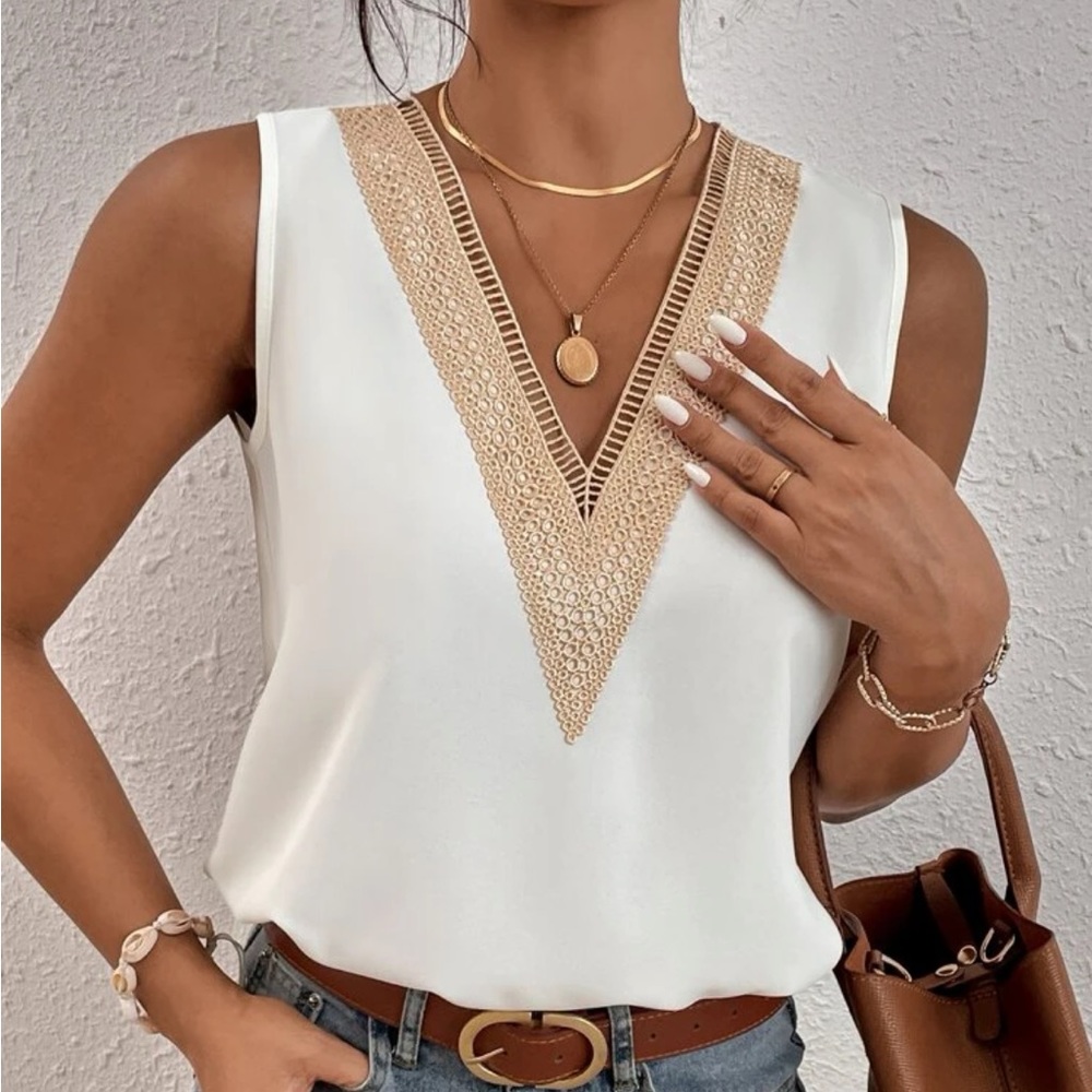 Shein blouse tank top